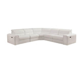 Angelo 5-Piece Modular Leather Power Reclining Sectional