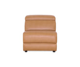 Brix Leather Armless Chair