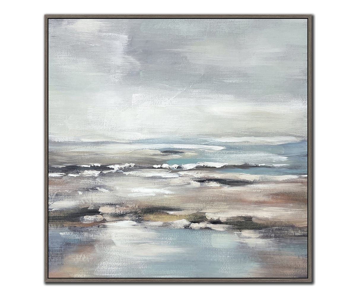 Coastal Veil I & II Wall Art Set