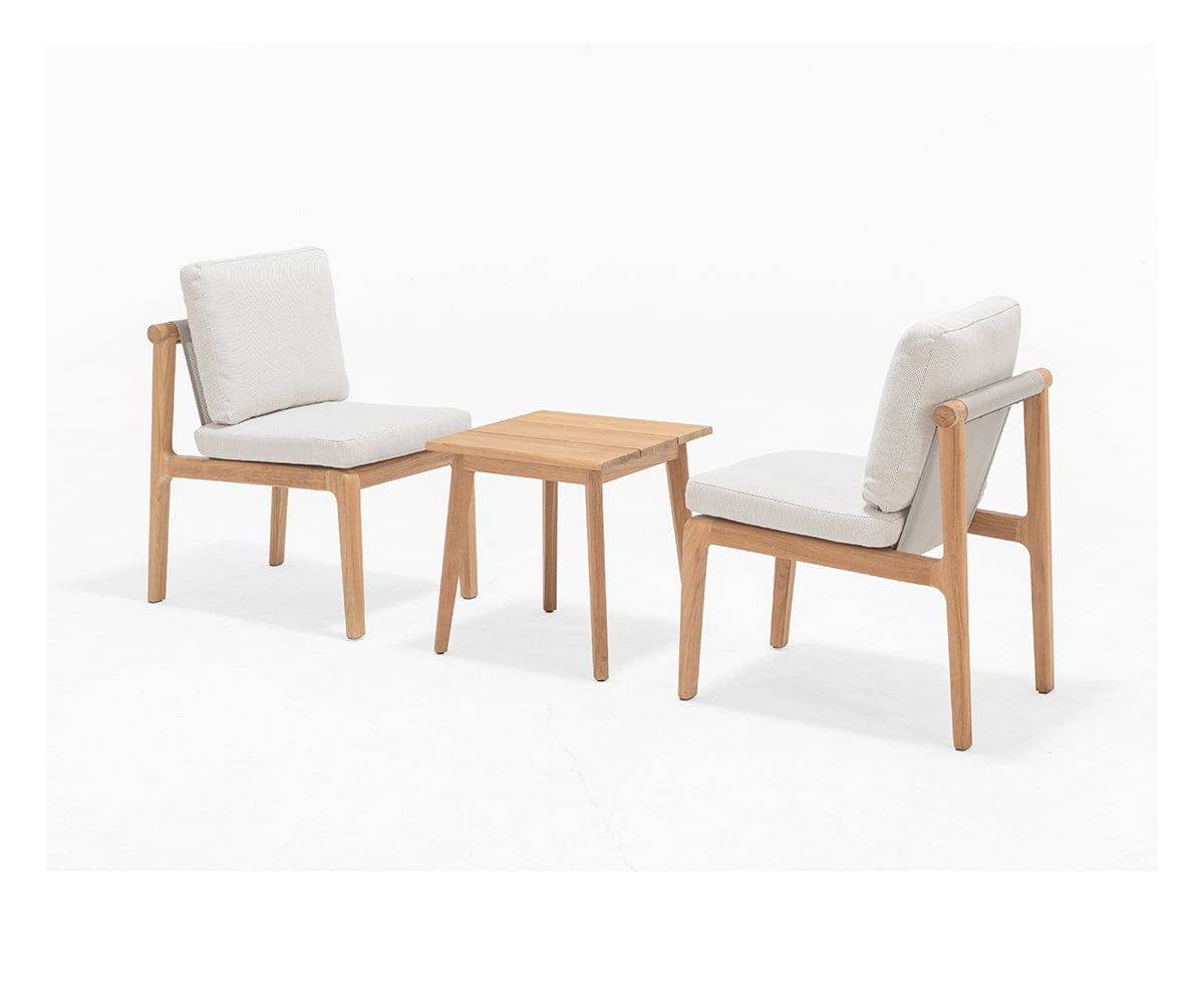 Beck Teak Outdoor Armless Dining Chair