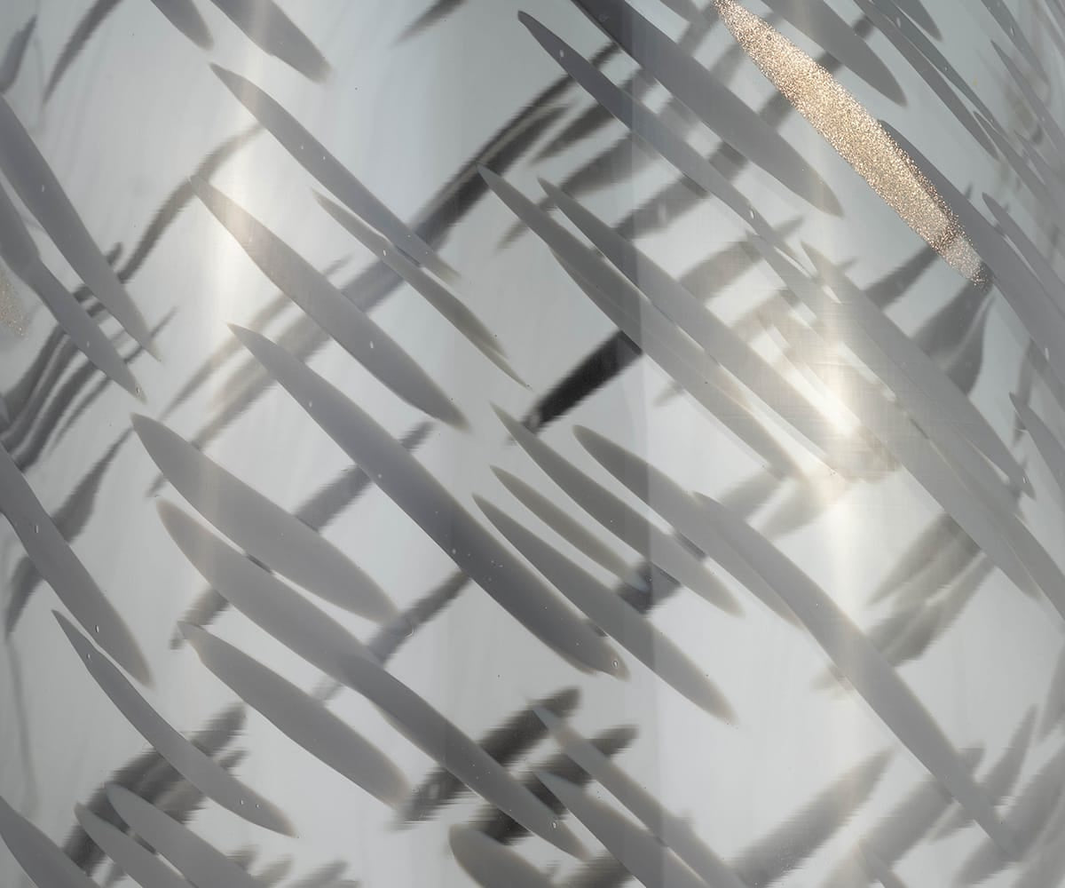 Etched Lattice Vase