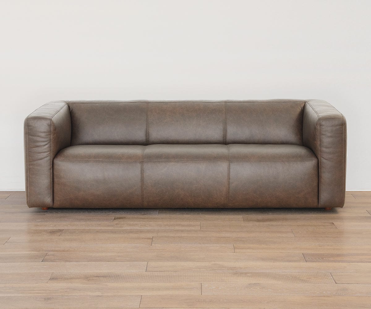 Agosto Leather Sofa