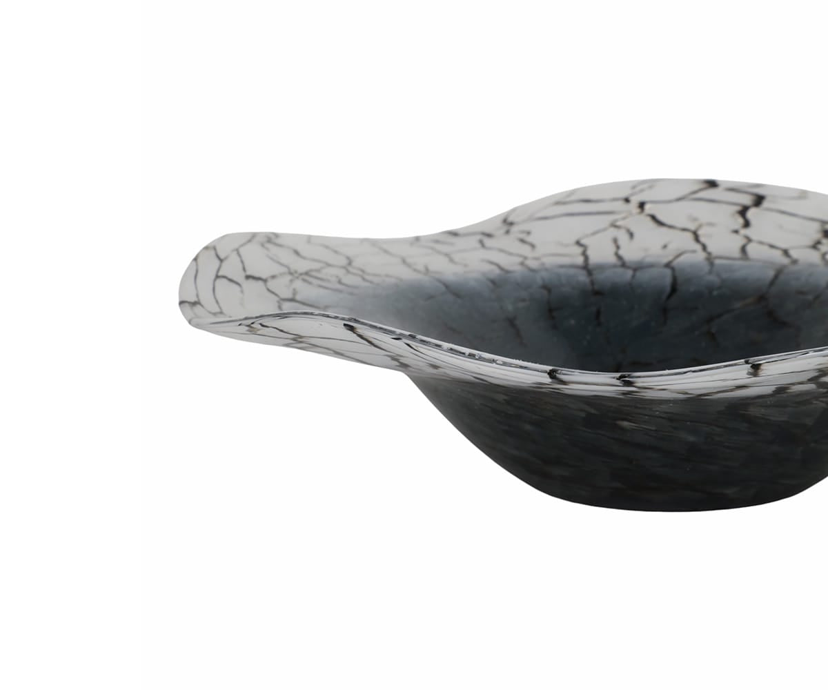 Crackle Abstract Bowl