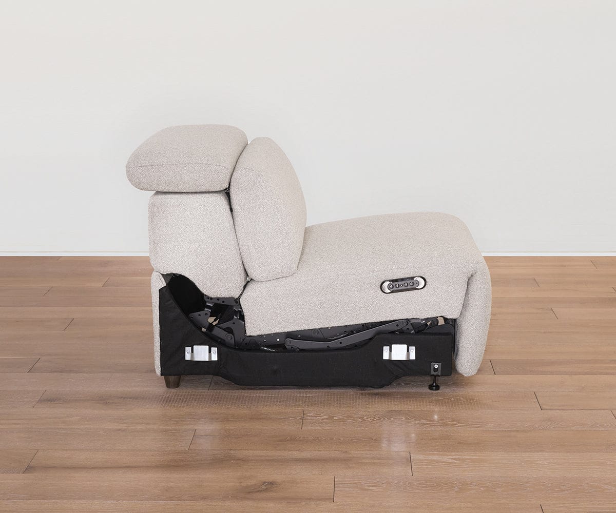 Bomani Modular Power Armless Chair