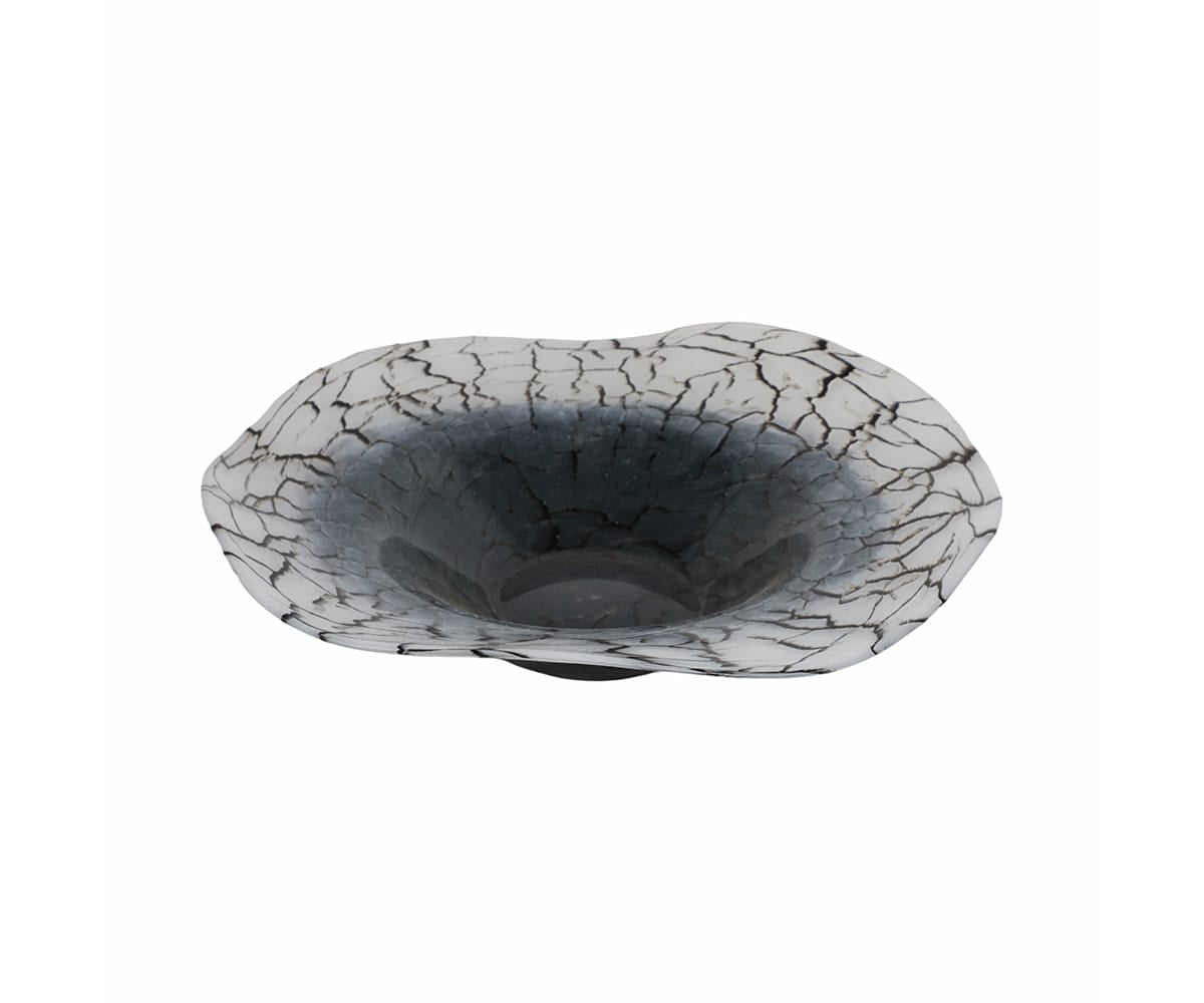 Crackle Abstract Bowl