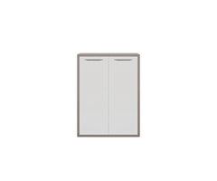 Gammel Low Bookcase with Doors