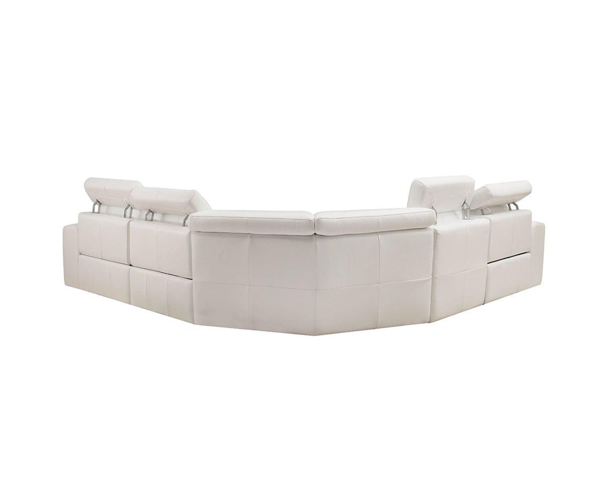 Angelo 5-Piece Modular Leather Power Reclining Sectional