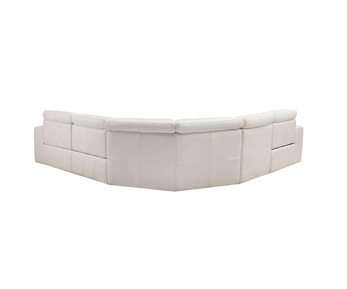 Angelo 5-Piece Modular Leather Power Reclining Sectional