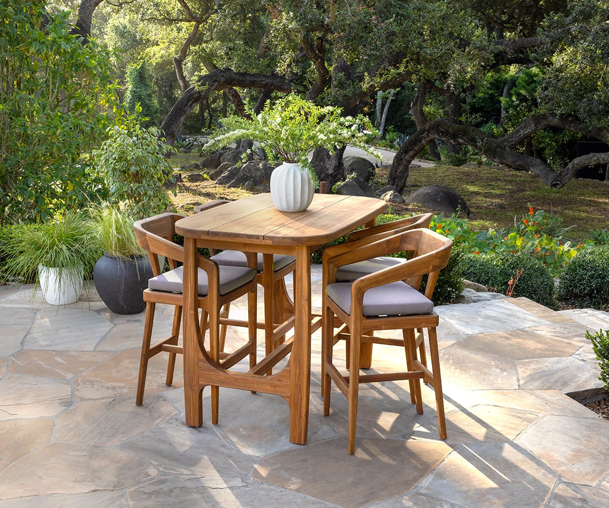 Amar Teak Bar Table