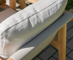 Beck Teak Outdoor Armless Dining Chair