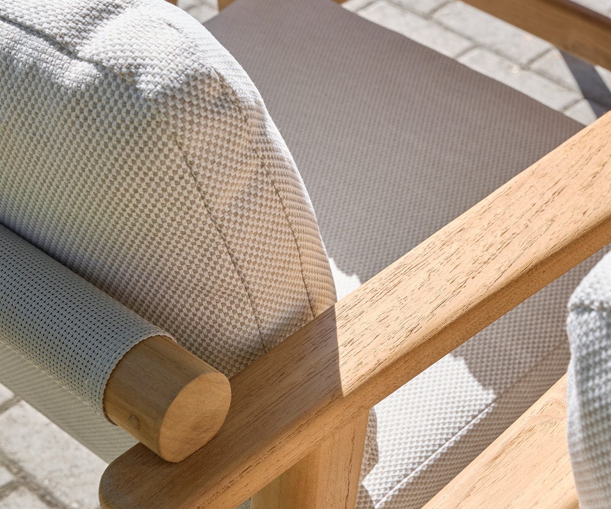 Beck Teak Outdoor Armless Dining Chair