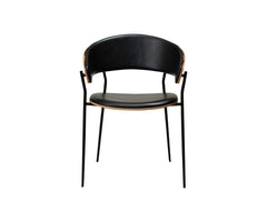 Crib Leather Dining Chair