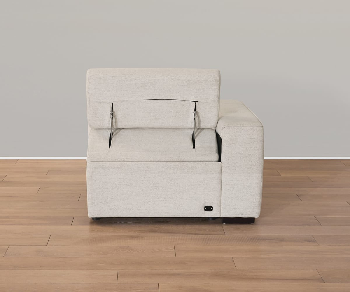 Brix Modular Left-Facing Power Recliner