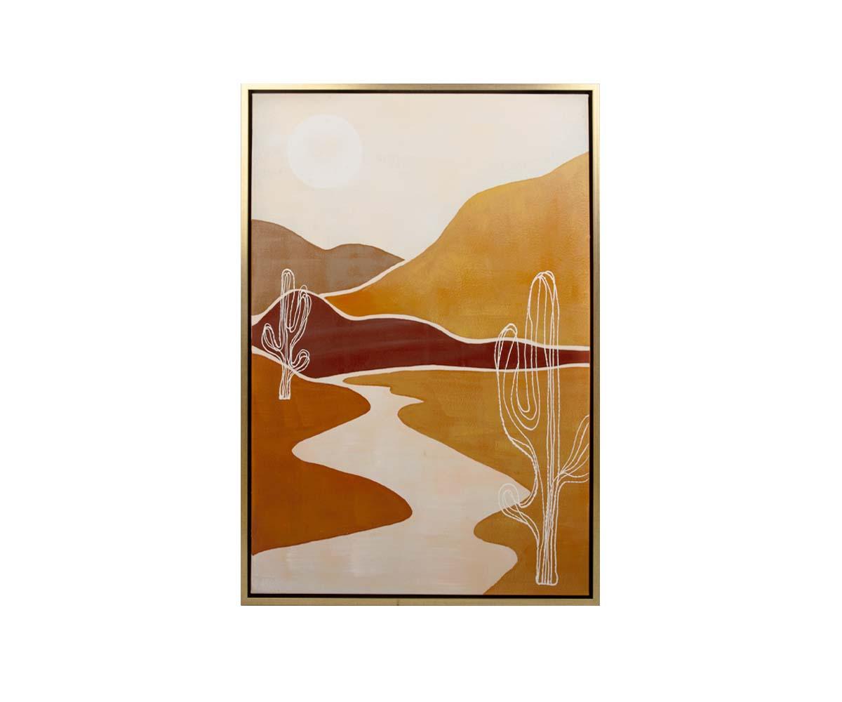 Desert Oil Painting