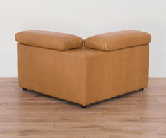 Brix Leather Corner Wedge
