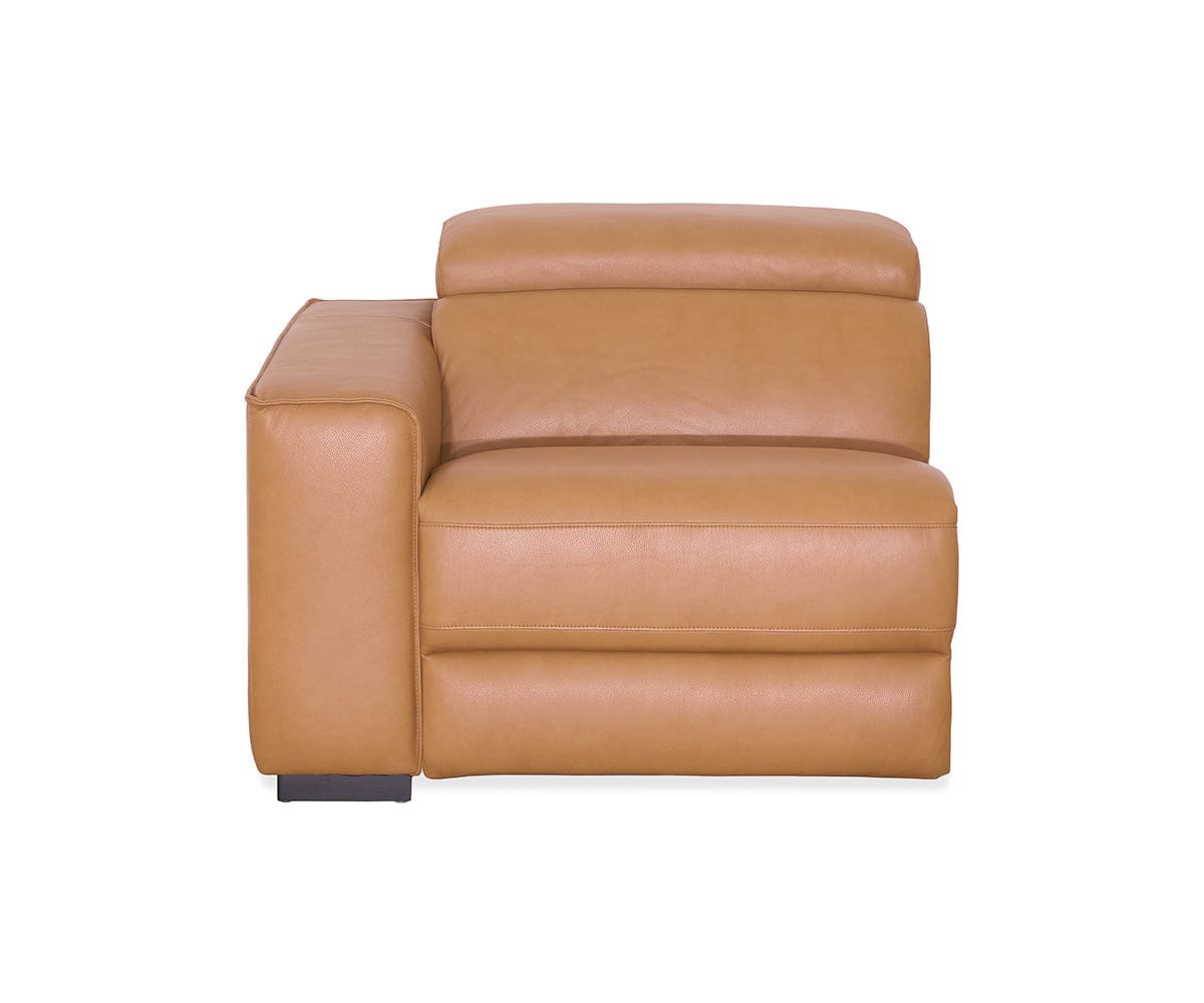Brix Leather Left-Facing Power Recliner