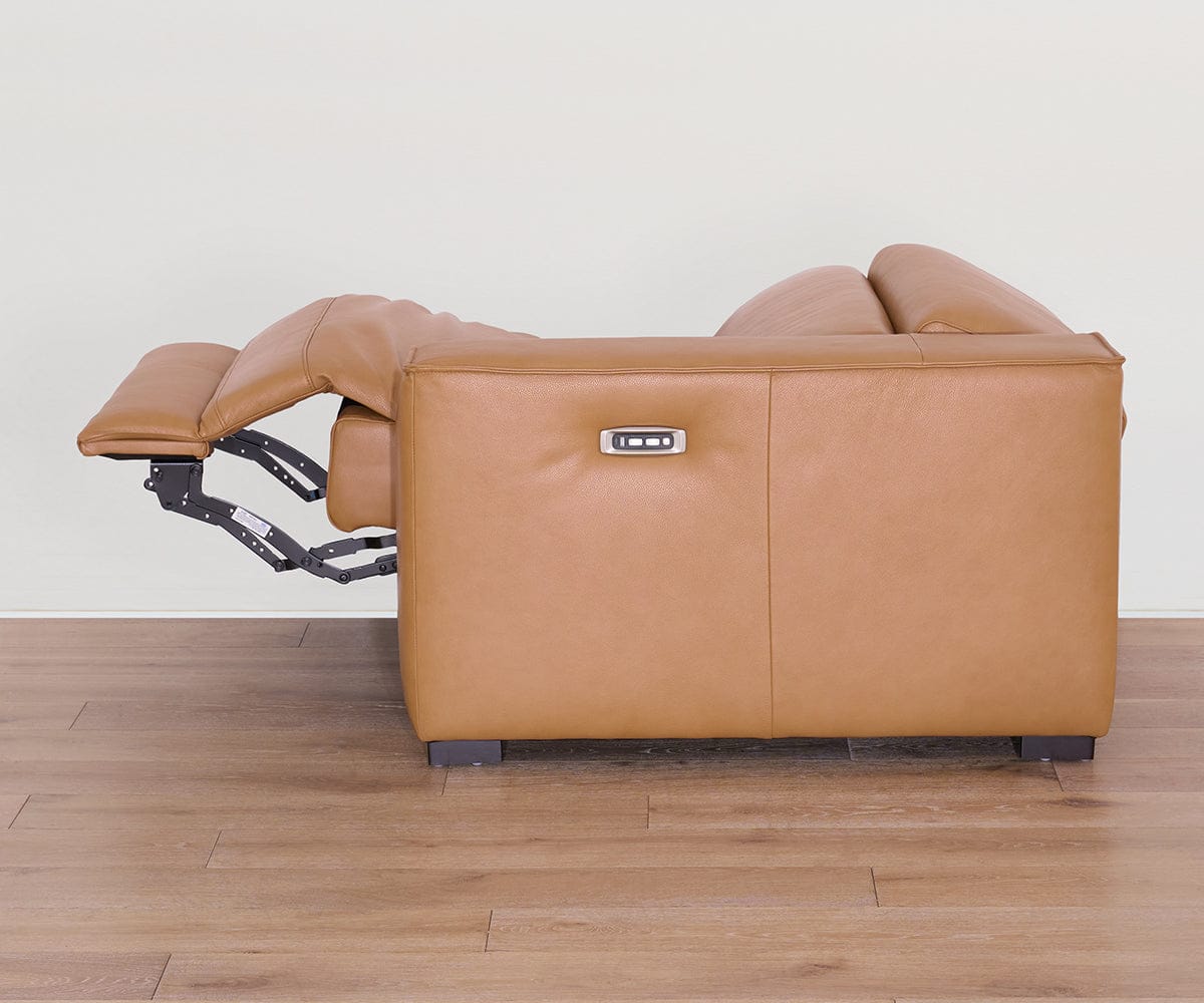 Brix Leather Right-Facing Power Recliner
