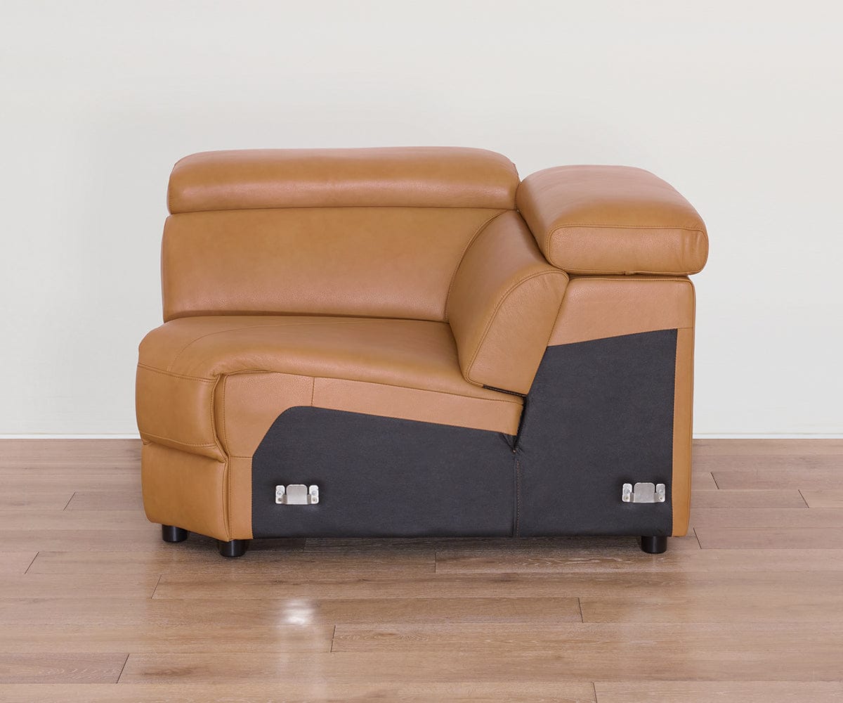 Brix Leather Corner Wedge