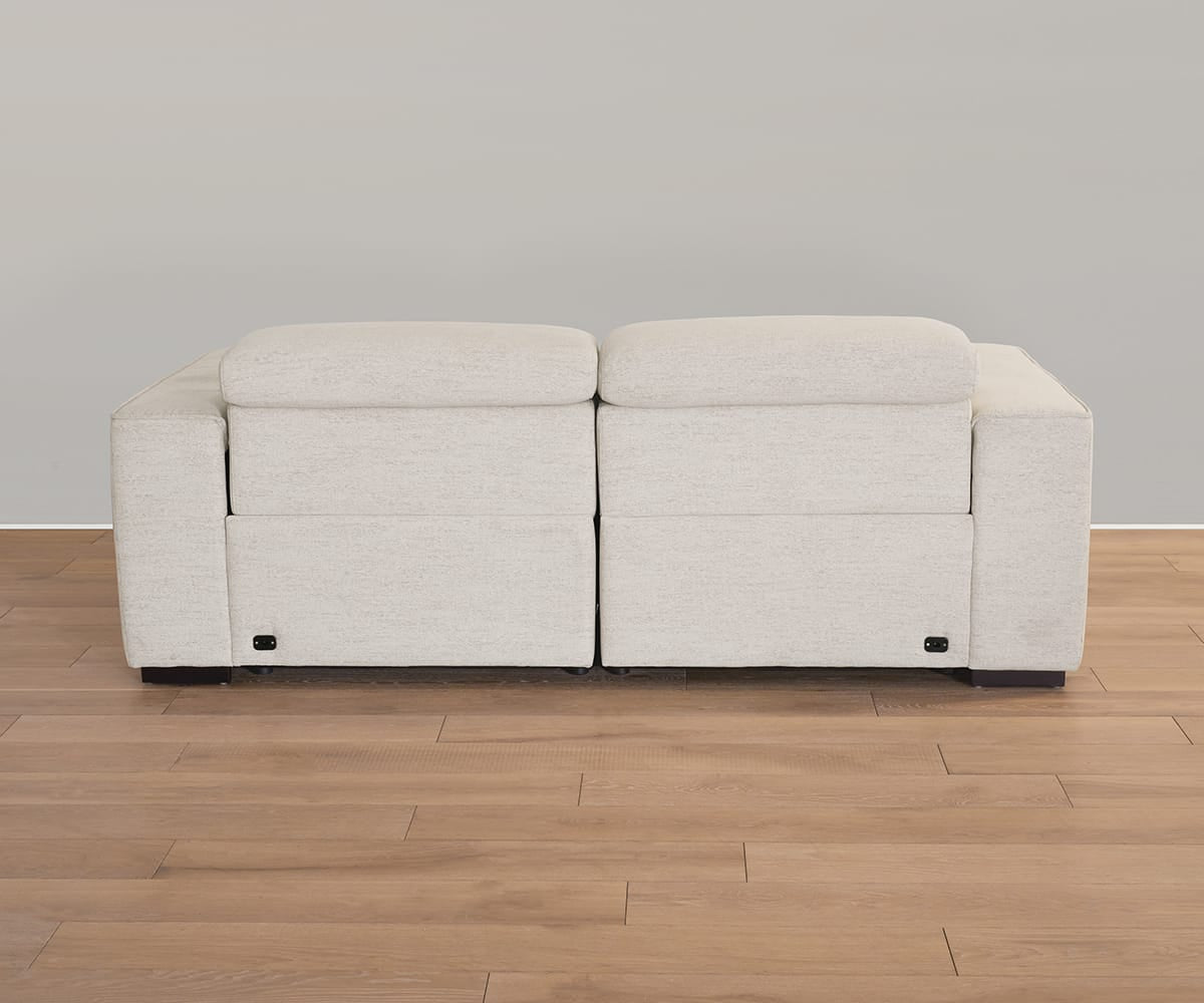 Brix 2-piece Modular Power Loveseat