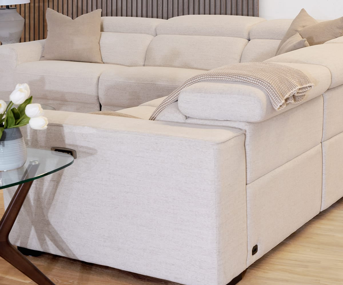 Brix 5-piece Modular Power Sectional