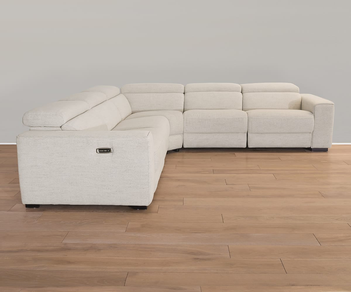 Brix 5-piece Modular Power Sectional