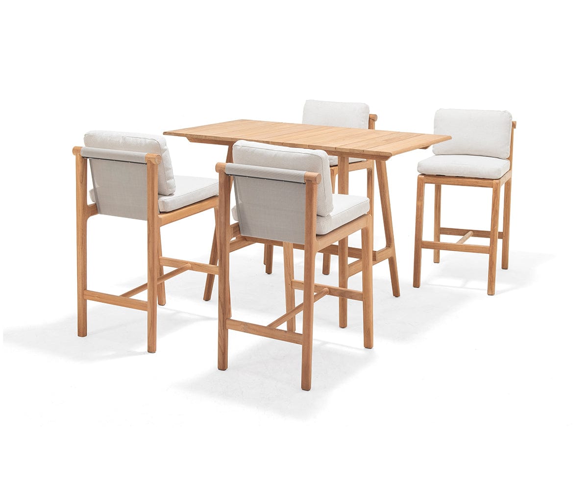Beck Teak Outdoor Barstool
