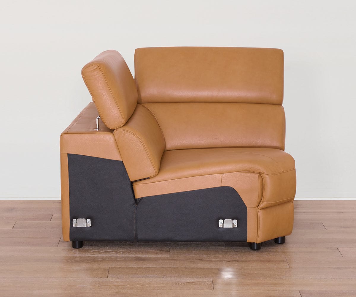 Brix Leather Corner Wedge