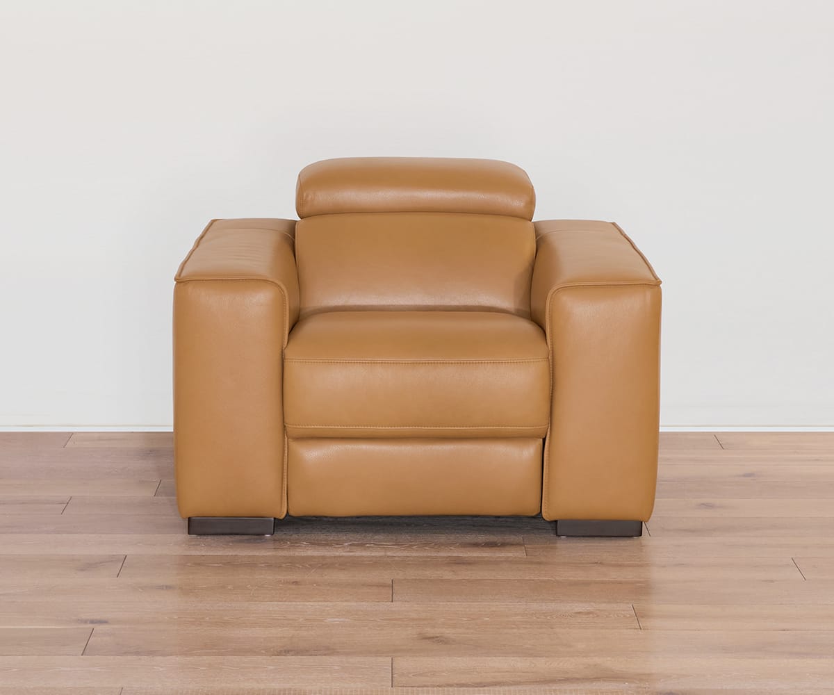 Brix Leather Power Recliner