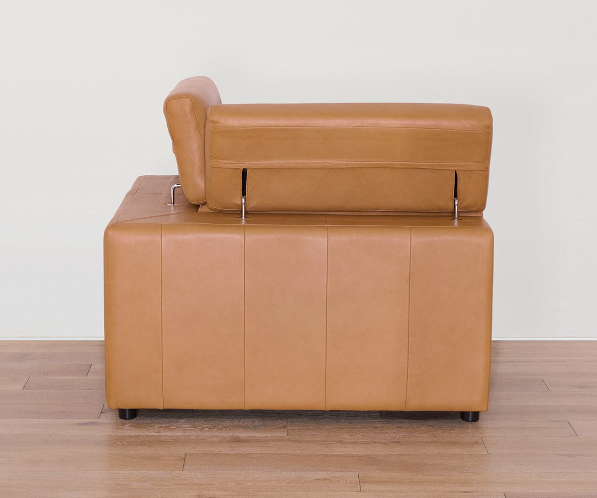 Brix Leather Corner Wedge