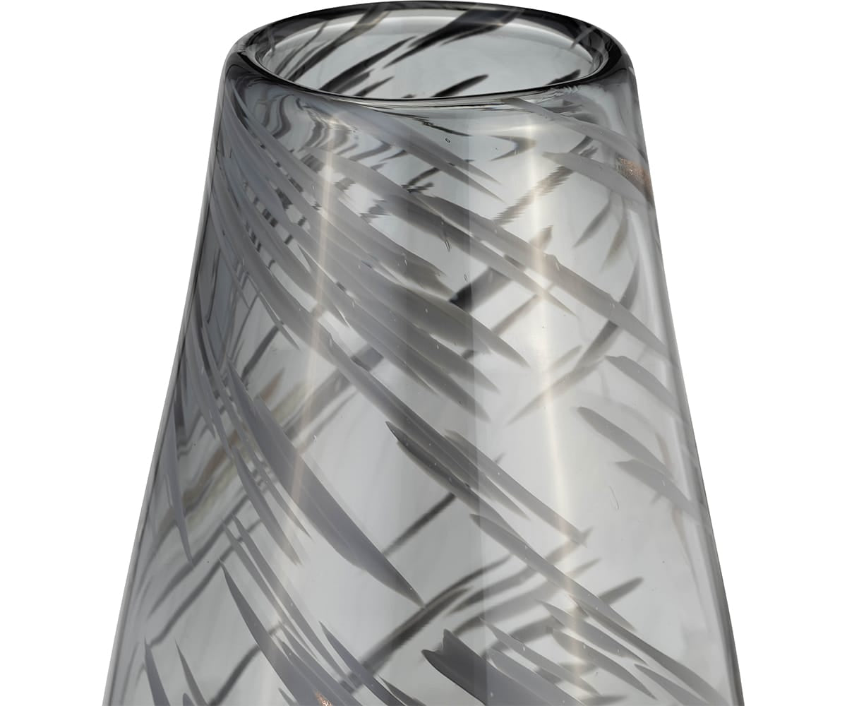 Etched Lattice Vase
