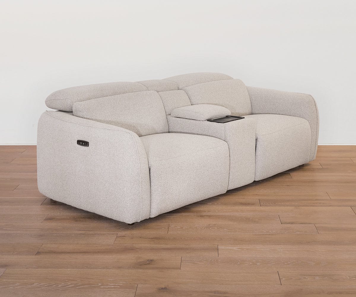 Bomani 3-piece Modular Loveseat With Console