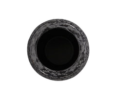 Chisled Black Small Vase