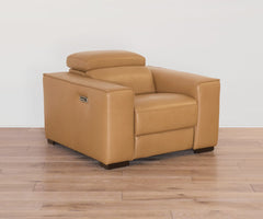 Brix Leather Power Recliner