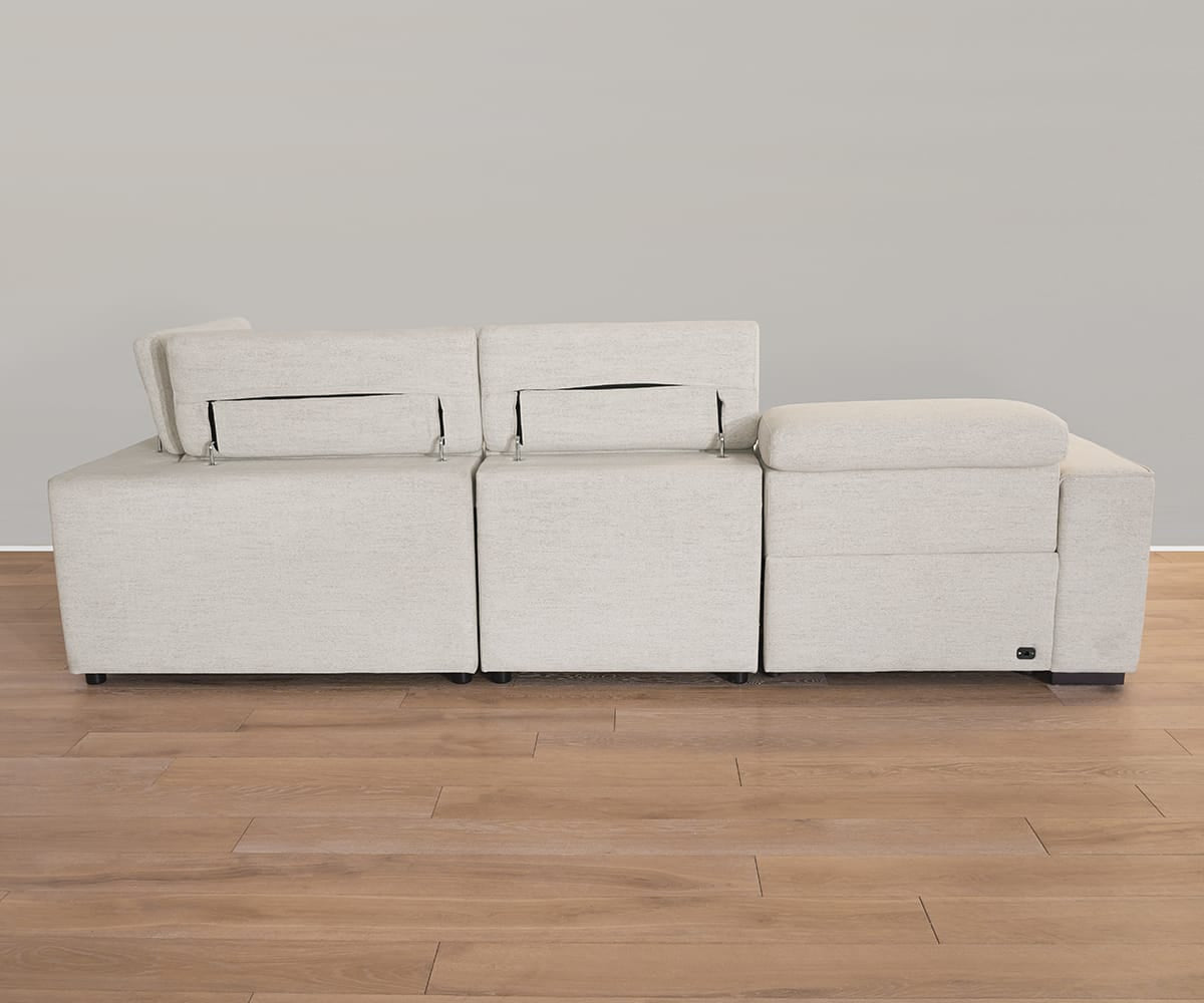 Brix 4-piece Modular Power Sectional