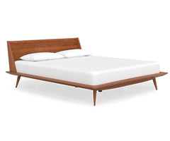 Bolig Bed - Light Walnut Stain