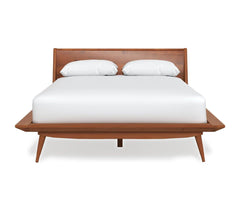 Bolig Bed - Light Walnut Stain