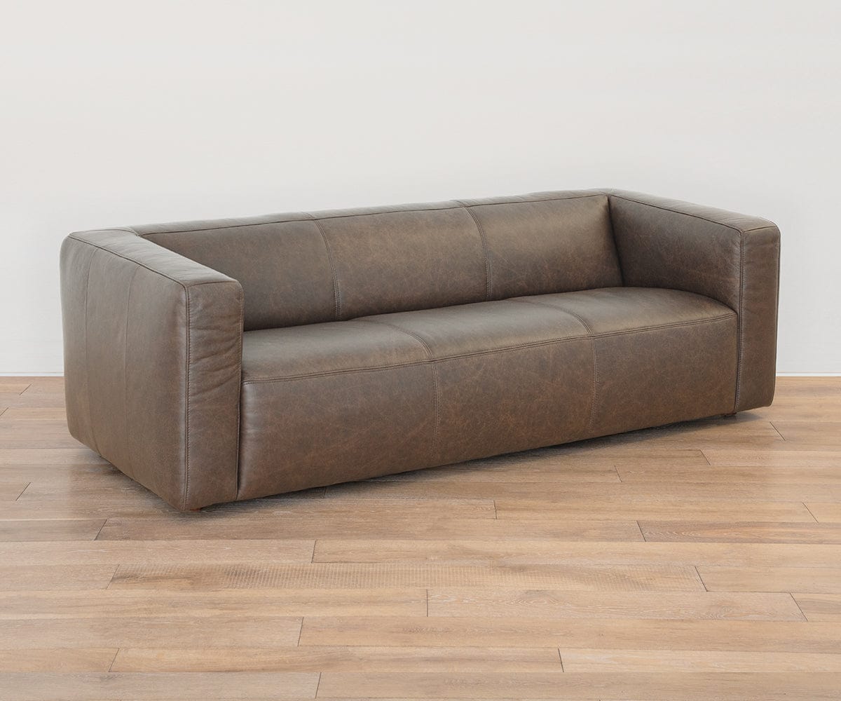 Agosto Leather Sofa