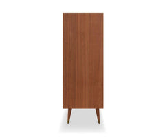 Bolig High Chest - Light Walnut Stain