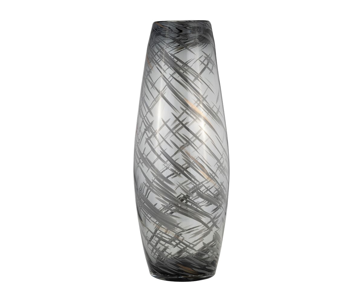 Etched Lattice Vase