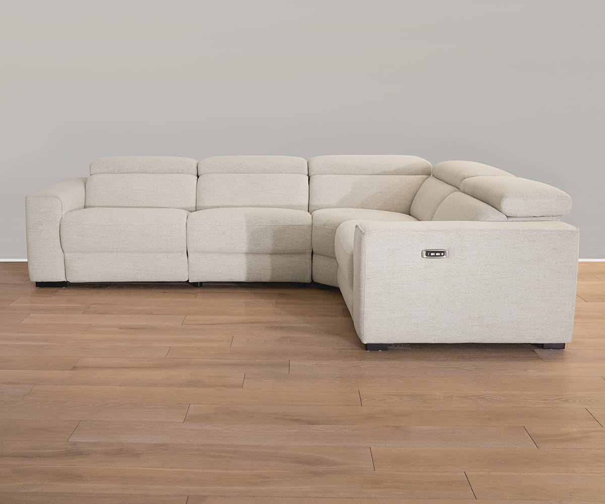Brix 4-piece Modular Power Sectional