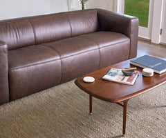 Agosto Leather Sofa