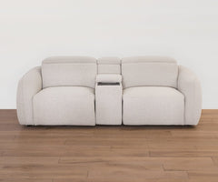 Bomani 3-piece Modular Loveseat With Console