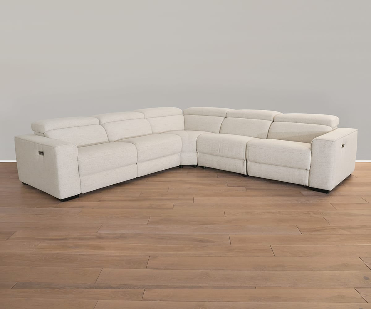 Brix 5-piece Modular Power Sectional