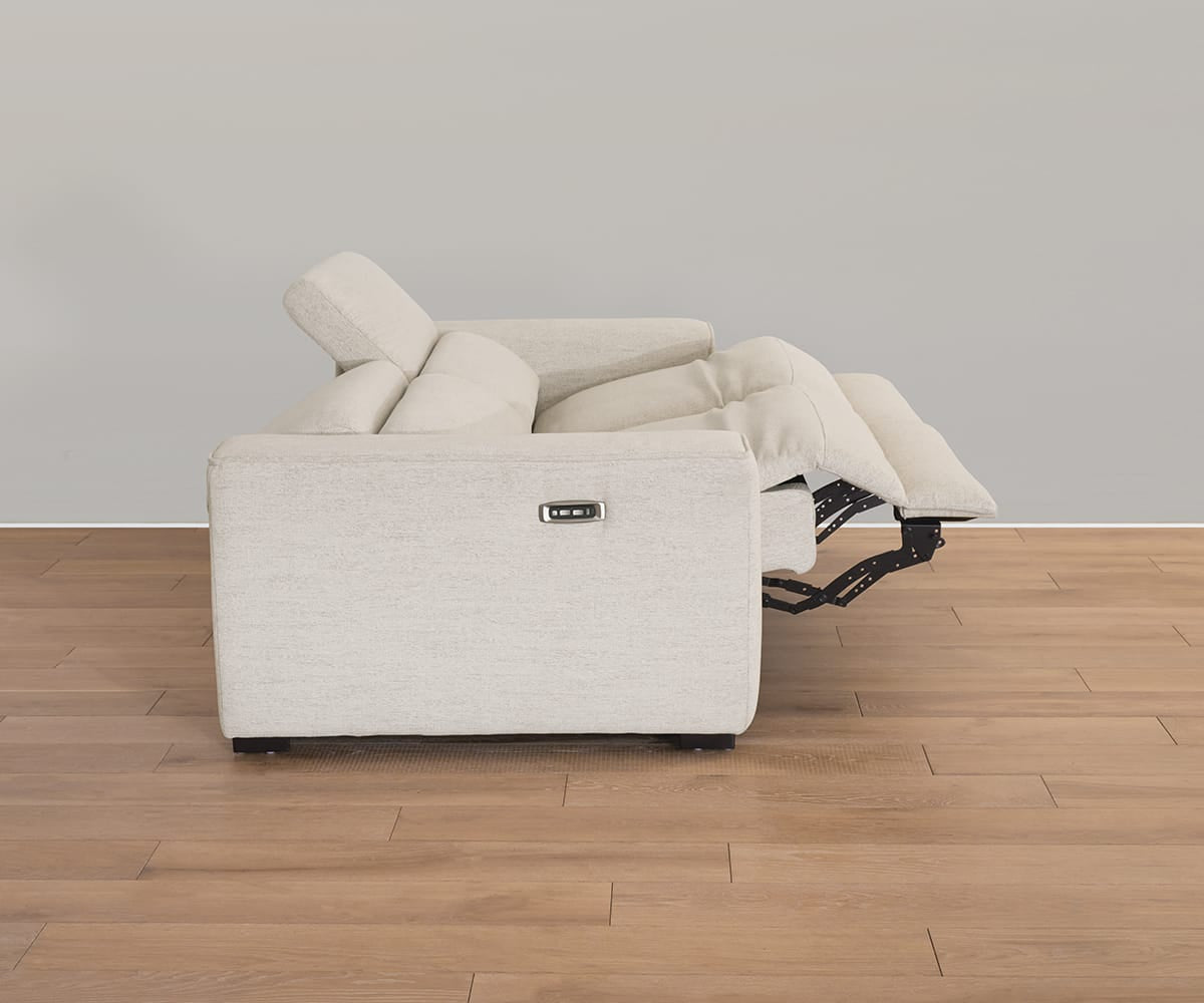 Brix 2-piece Modular Power Loveseat