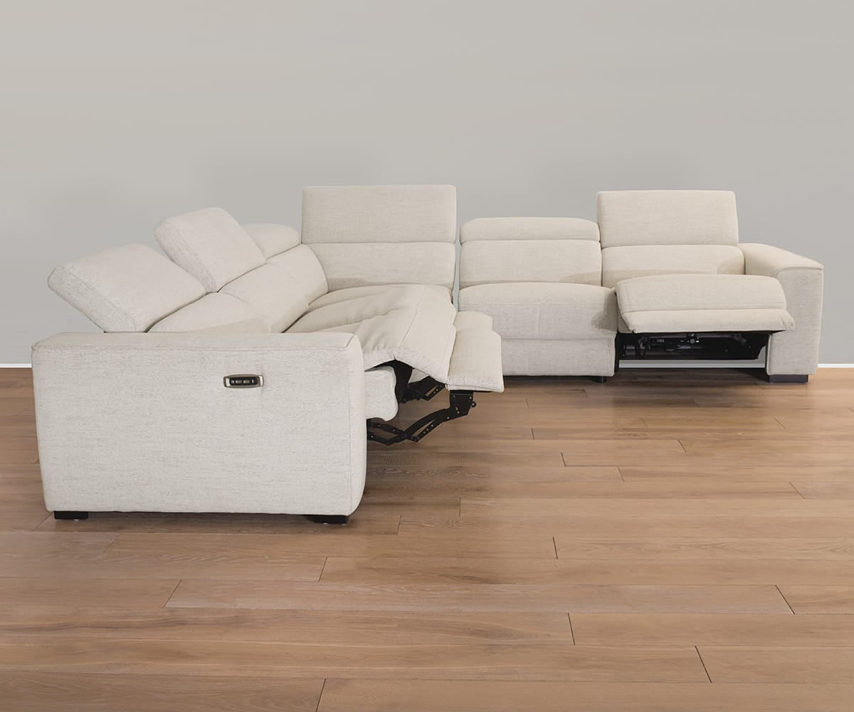 Brix 5-piece Modular Power Sectional