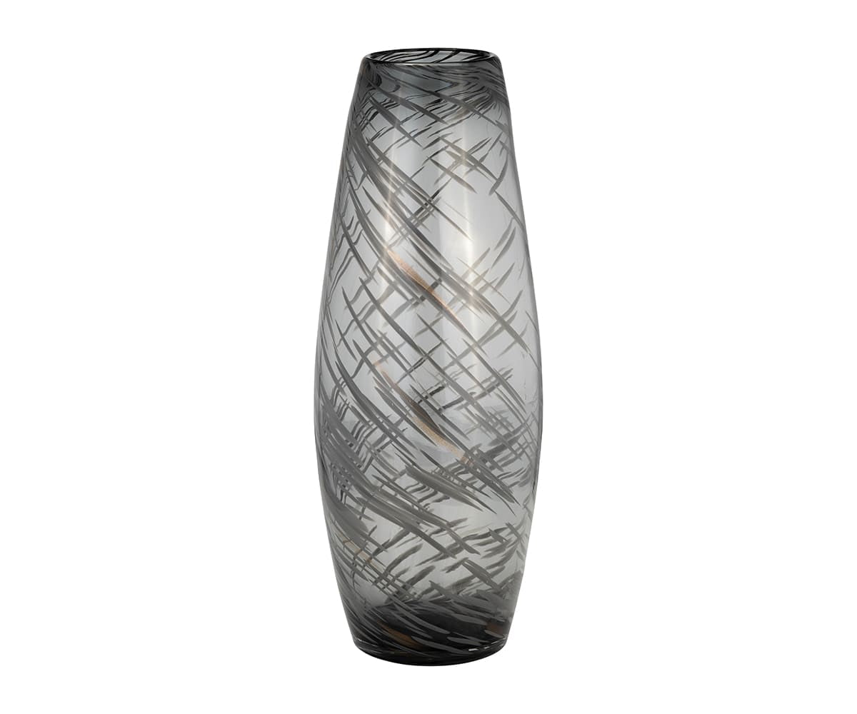 Etched Lattice Vase