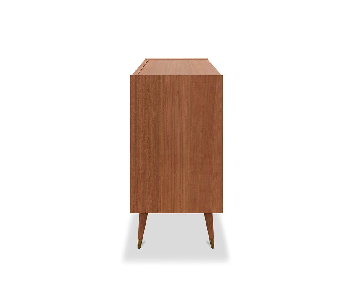 Bolig Double Dresser - Light Walnut Stain