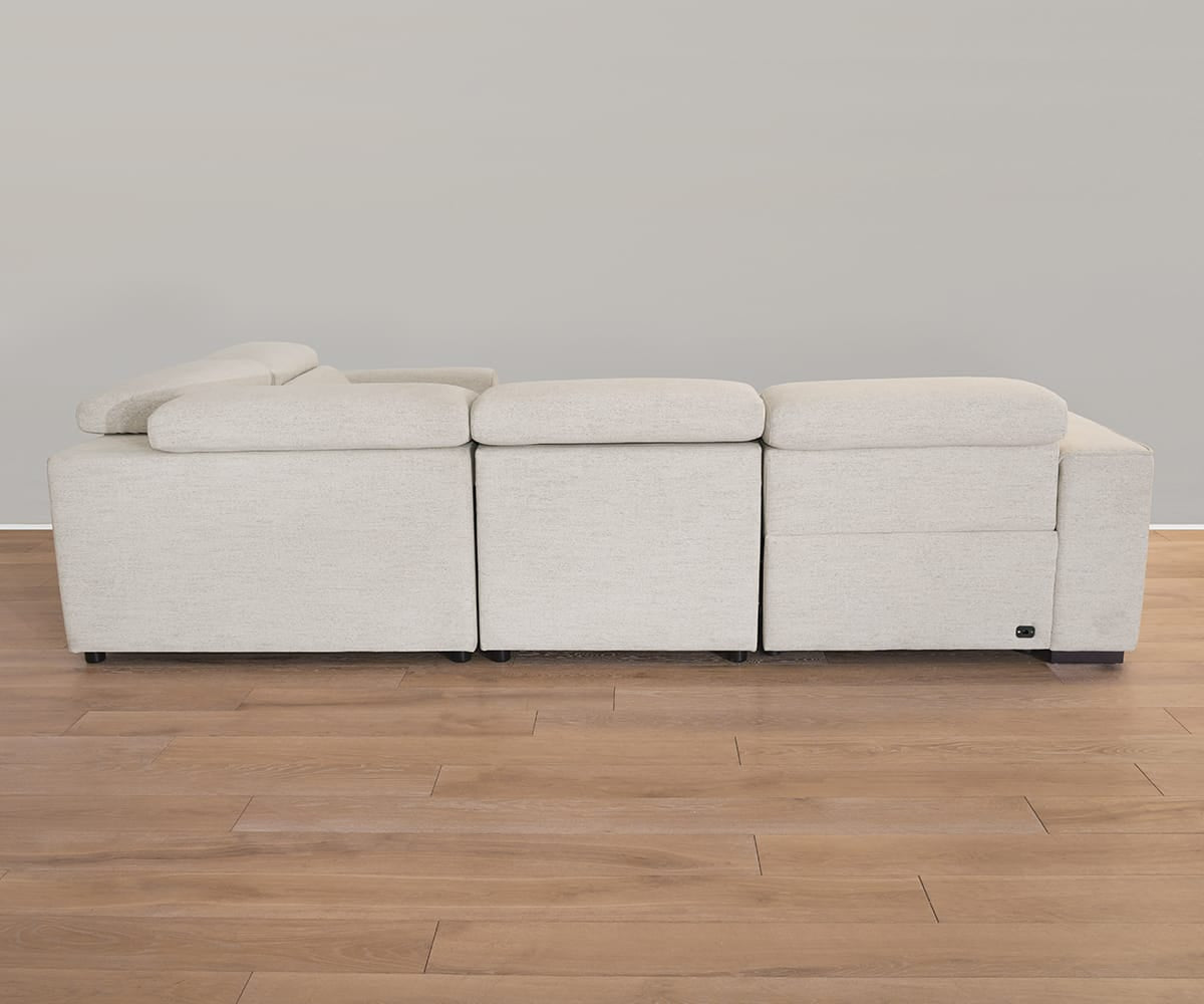 Brix 4-piece Modular Power Sectional
