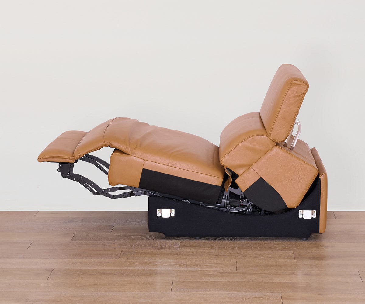Brix Leather Armless Power Recliner