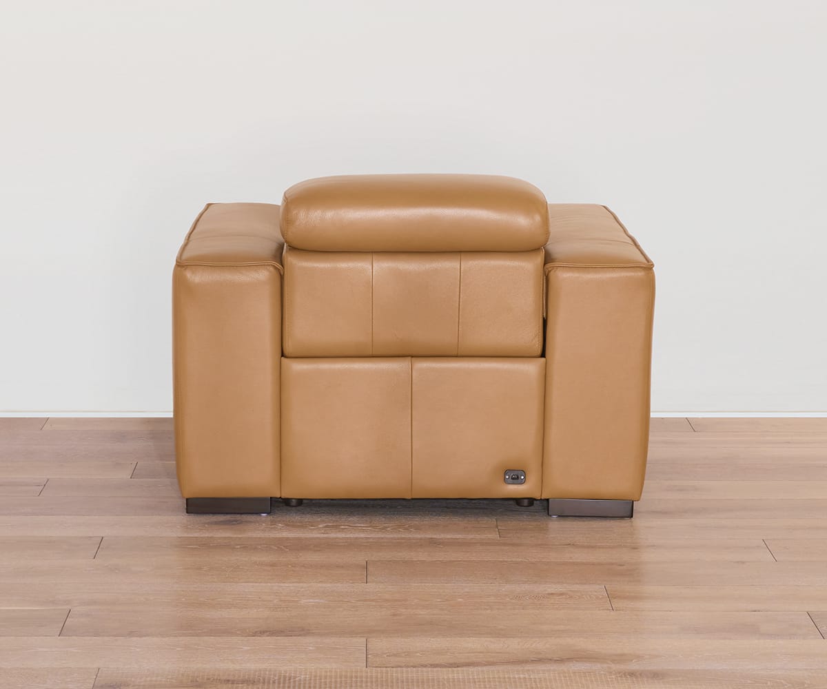 Brix Leather Power Recliner